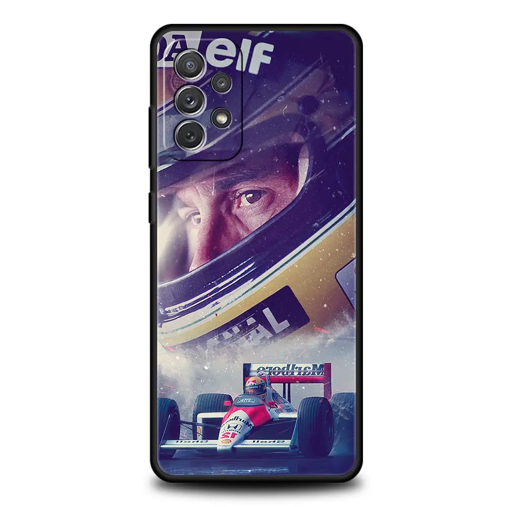 Ayrton Senna F1 Themed Phone Case Cover