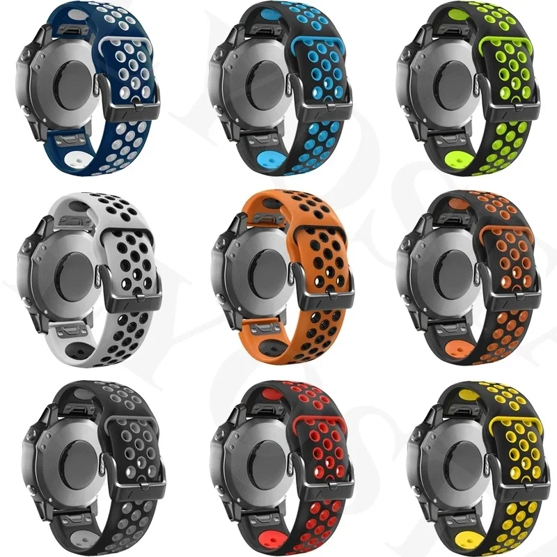 Quick EasyFit Silicone Strap Wristband for Smart Watches - 22mm/26mm