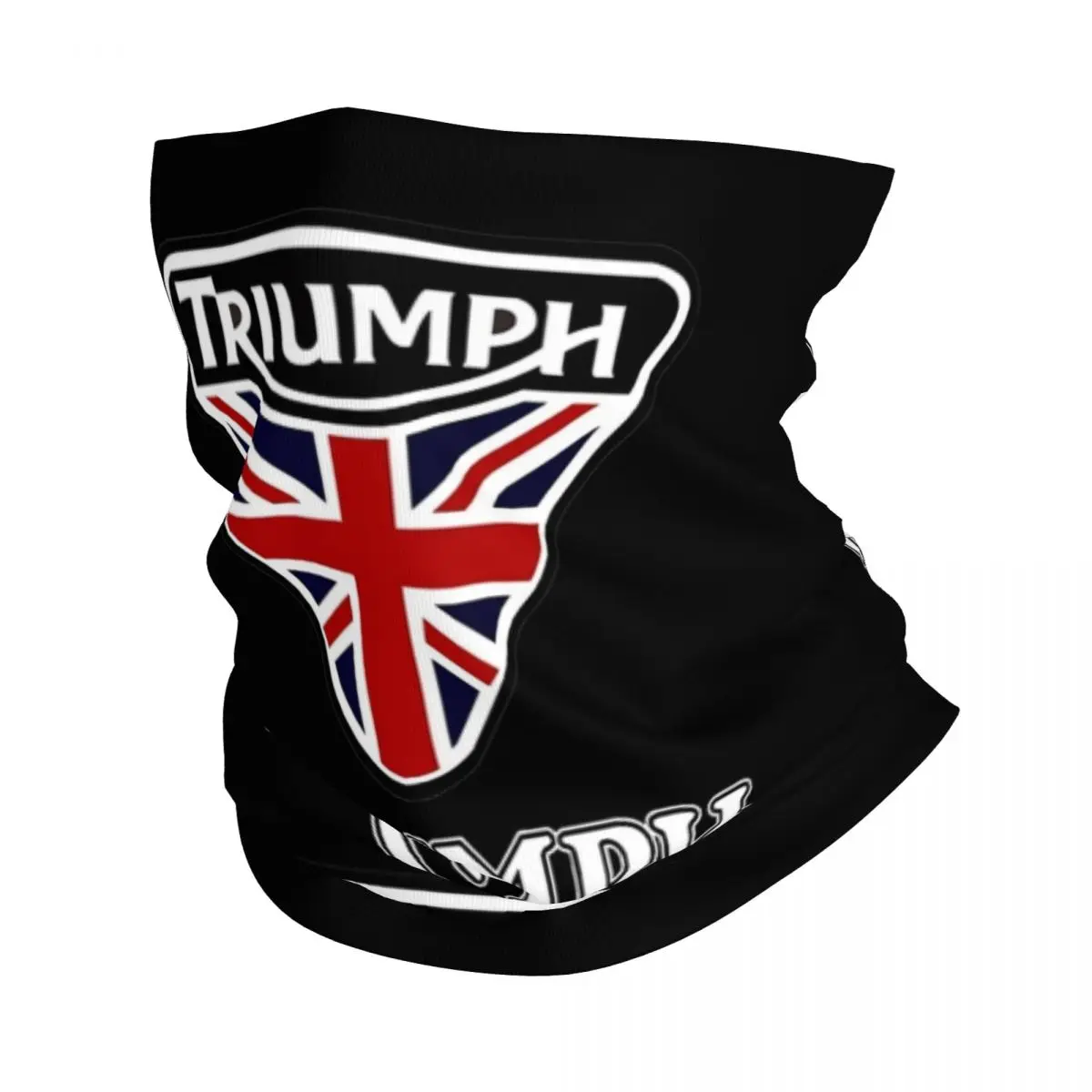 

TRIUMPHS Motorcycle Bandana Neck Gaiter Printed Racing Car Balaclavas Face Mask Scarf Warm Headwear Riding Unisex Adult Winter