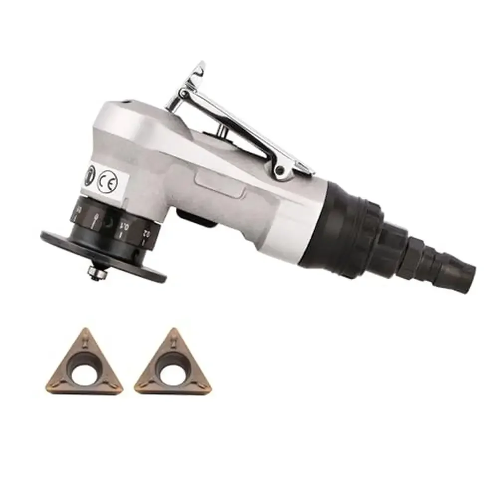 30000 RPM Mini Chamfering Trimming Machine With Triangular Tungsten Steel Blades & Aux Bearing Lightweight Fast Cut Adjustable