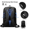 Heroic Knight Men’s Business Backpack Large Capacity 15.6“Laptop Bags Anti Theft Travel Waterproof USB Charging Luxury Backpack 2