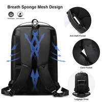 Heroic Knight Men’s Business Backpack Large Capacity 15.6“Laptop Bags Anti Theft Travel Waterproof USB Charging Luxury Backpack 2