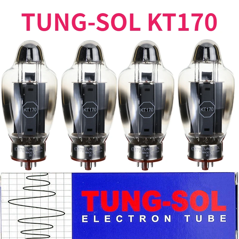 

TUNG-SOL KT170 Vacuum Tube Replaces KT150 KT120 KT88 6550 Factory Test Matching Tube Amplifier HIFI Audio Hifi Amplifier