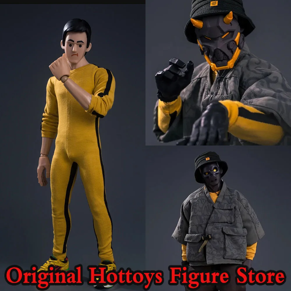 

Mr.bone & Trickyman 1/6 Scale Male Soldier Bruce Lee Game Of Death Loong Year Limited Edition Full Set 12'' Action Figure Model