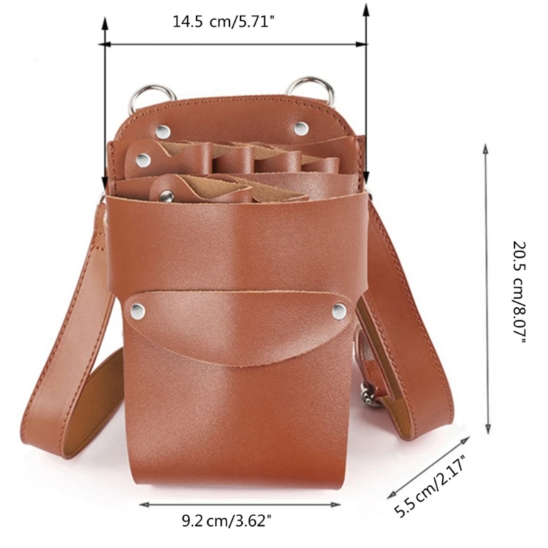 Scissors Salon Barber Hairdressing Scissor Bag Hair Stylist Waist Bag