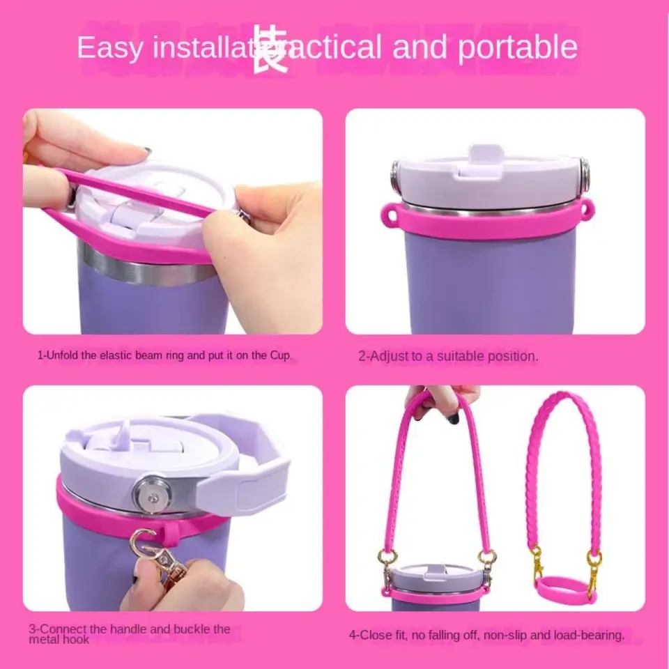 24 Oz Clear Square Water Bottle, Portable Outdoor Bottle