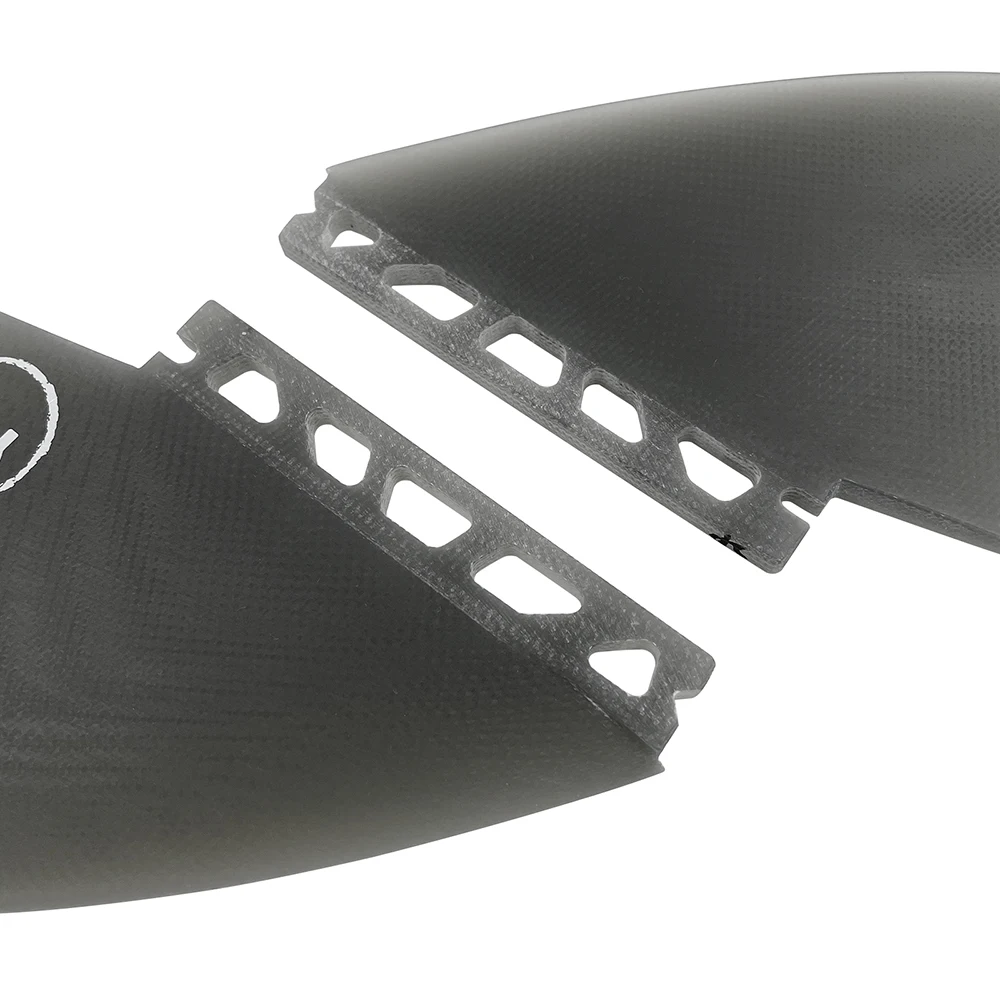 UPSURF FUTURE Keel Twin Fins Set Fiberglass Surfboard Twin Fin For Shortboard,Fish Board Fins Single Tab Keel(2 Fin)