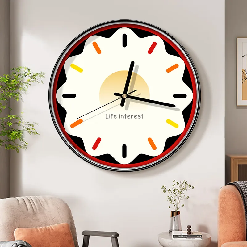 

Nordic Table Clocks Digital Silent Mechanism Wall Clocks Luxury Living Room Decoration Accessories Aesthetic Fashion Style Art