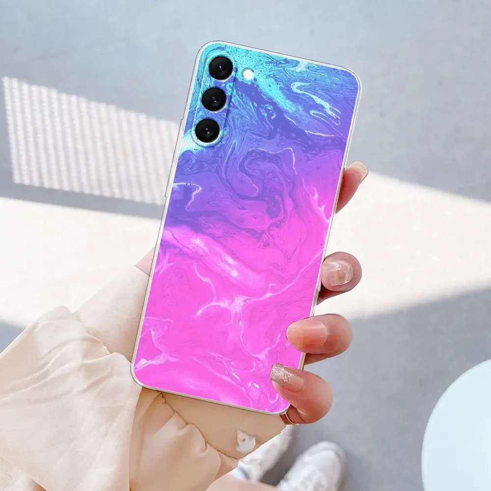 Clear Soft Silicone Phone Case Cover - Compatible with S23 Series