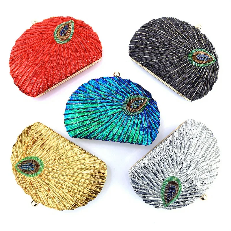 Peacock Evening purses collection Peacock Evening purses collection