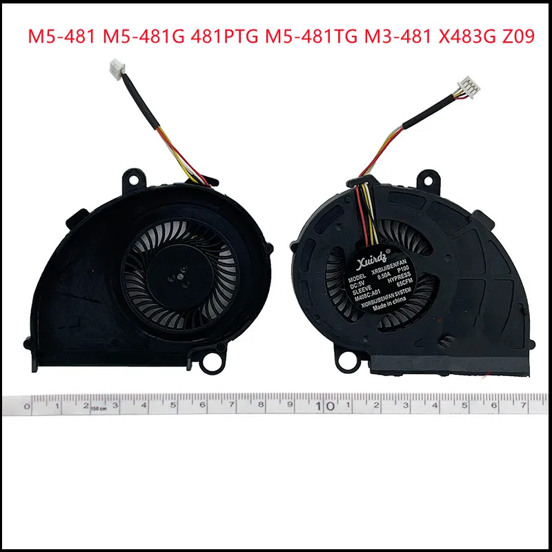 Новый кулер для охлаждения процессора ноутбука для Acer M5-481 481PTG M5-481G X483G Z09
