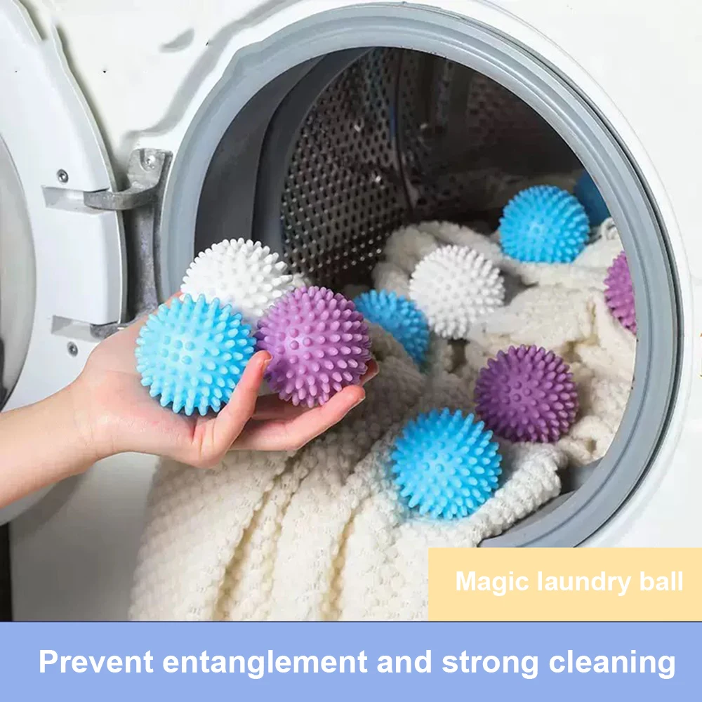 Description Picture 2 of item1-6PCS Laundry Ball Designed Specifically for Washing Machines to Remove Dirt and Prevent Entanglement Hair Removal Tool