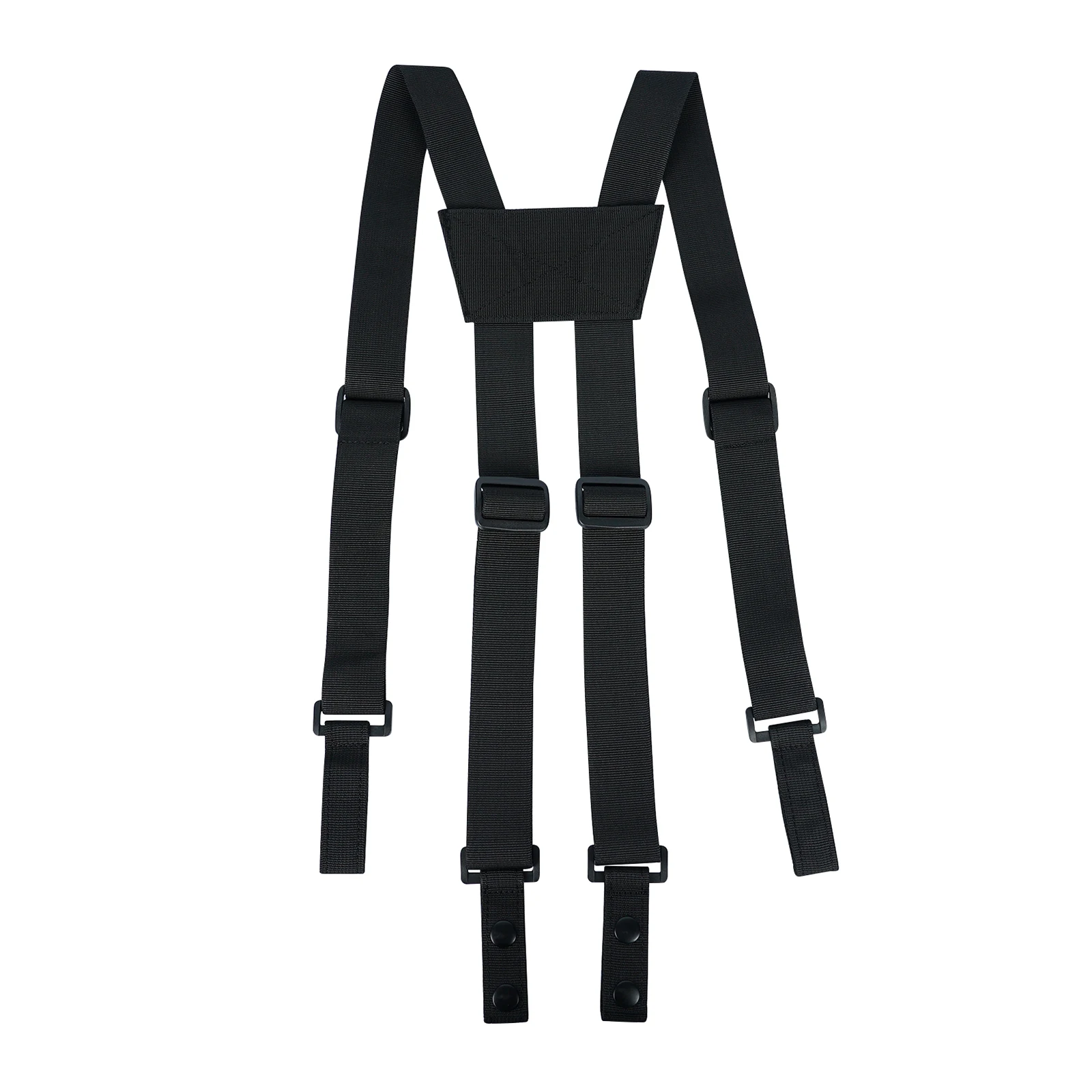 Work Suspenders KUNN Tactical Suspenders Police Duty Belt Harness for Men 1.5 Inch Adjustable Tool Belt Suspender with 4 Loop Attachments