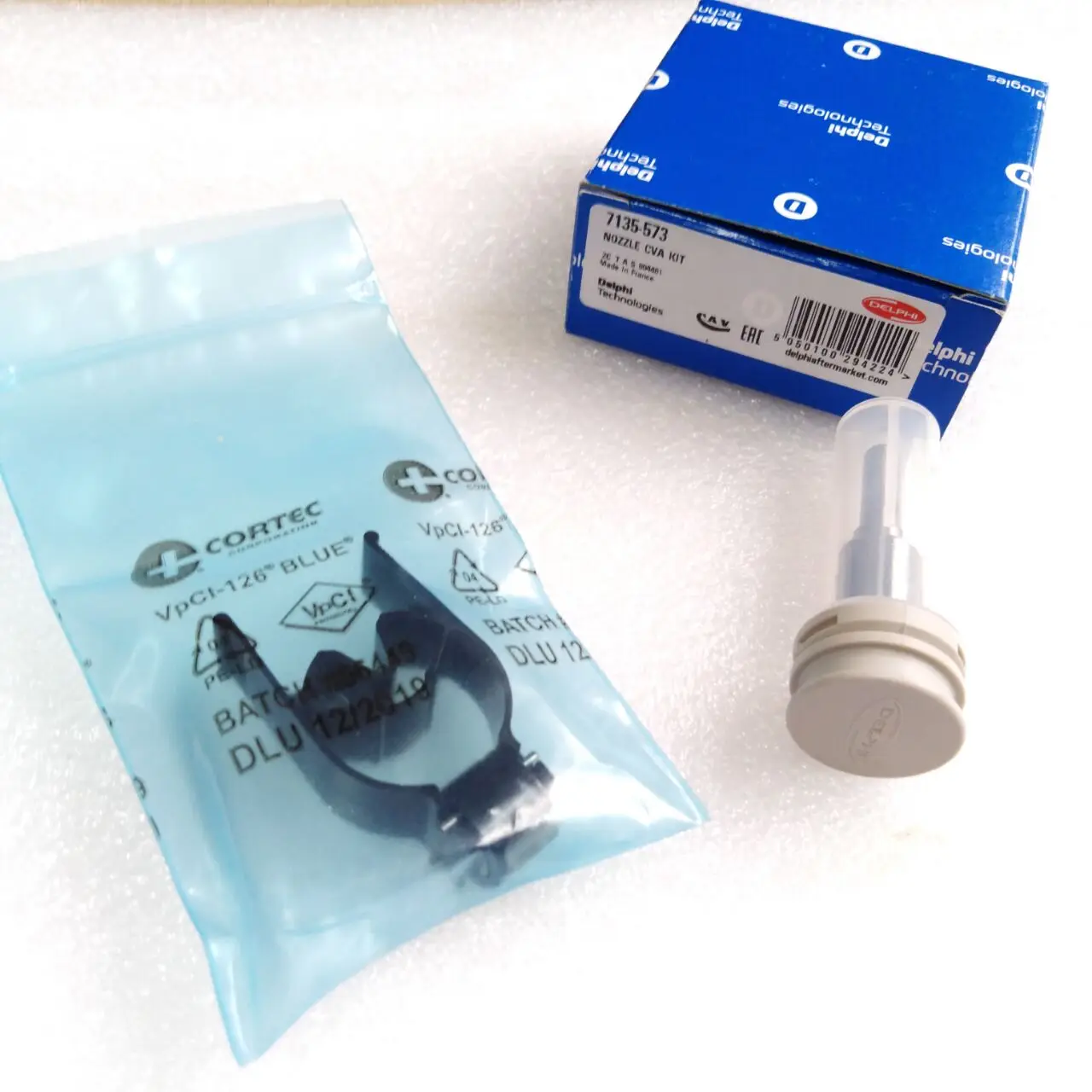 

7135-573 Delphi сопло и клапан оригинальный комплект для ремонта инжектора 7135-573 для топливного инжектора 28229873 33800-4A710
