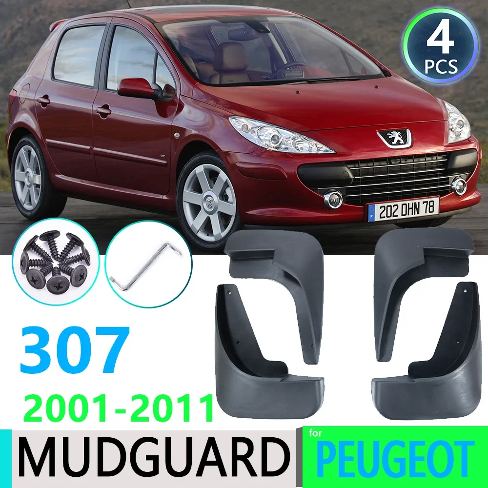 Déflecteurs Avant Modifycar Pour Peugeot 307, 307 SW 2001-2008 | Lot De 2, Installation Intérieure Pare-brise