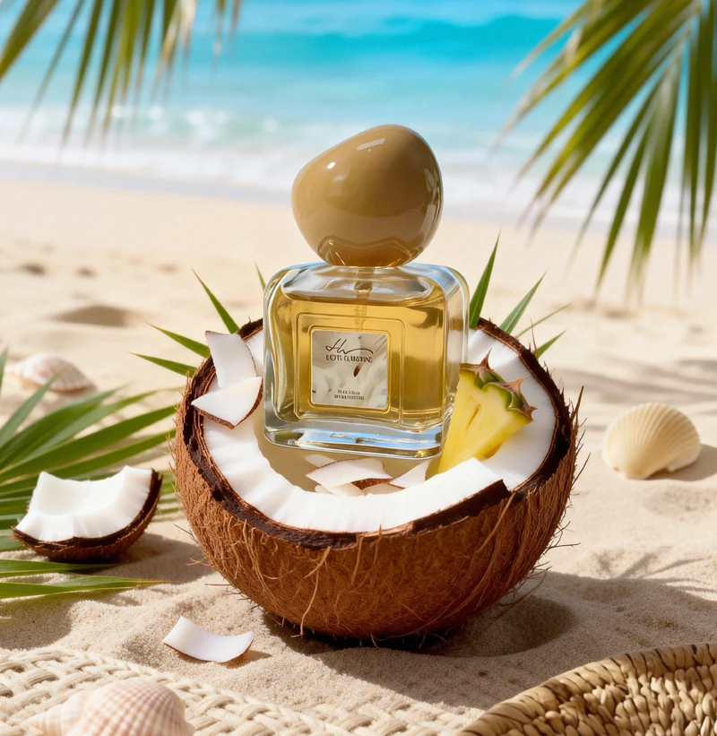 Eau de cologne bruma corporal coco perfume tropical duradero_voghion.com
