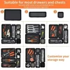 8/16/32pcs Drawer Organization Tool Box Organizer Tray Dividers Set Workbench Cabinet Bins Tool Chest Garage Hardware Tool Tray 3