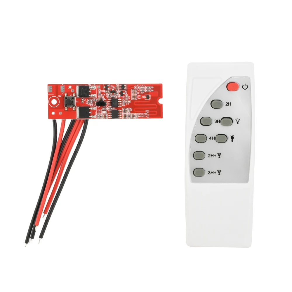Solar Lamp Controller Radar Induction Circuit Board Light Controller Radar Sense With Timing Remote Control for Garden Lamp