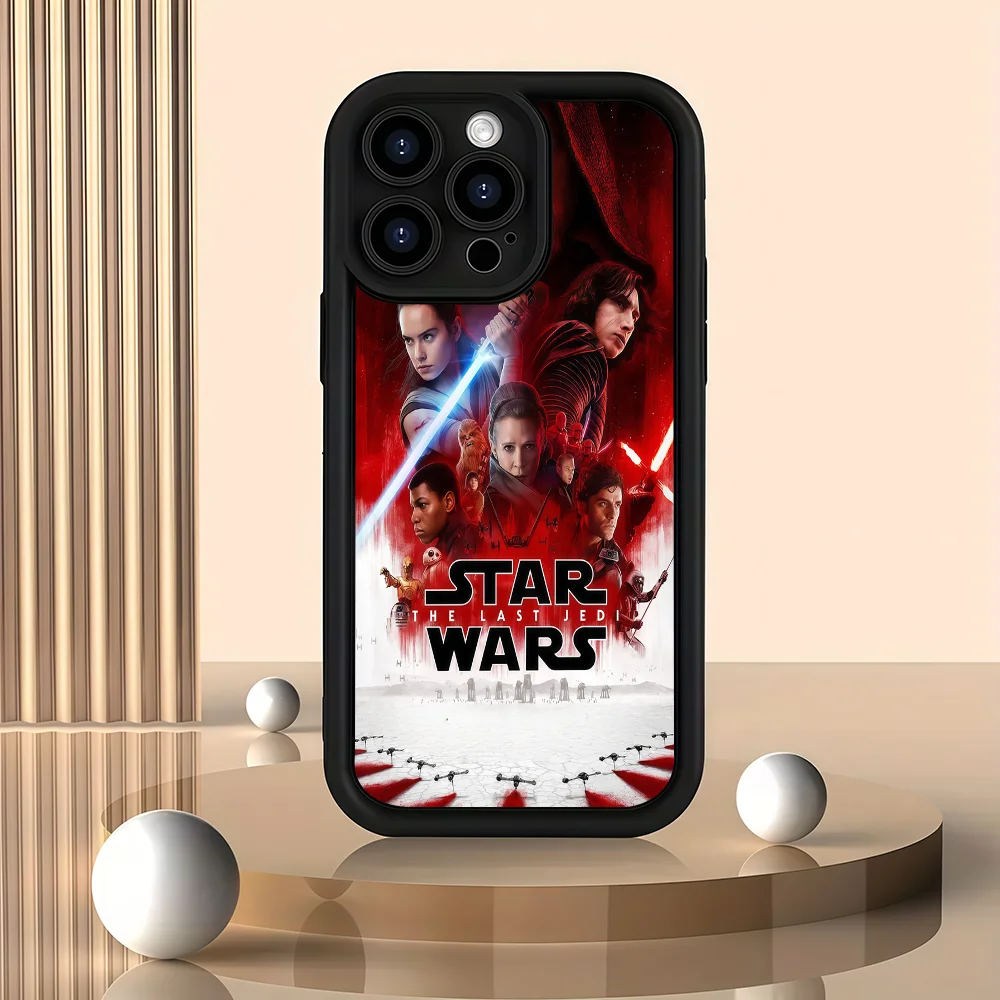 Star-Themed Anti-Slip Silicone Soft Phone Case