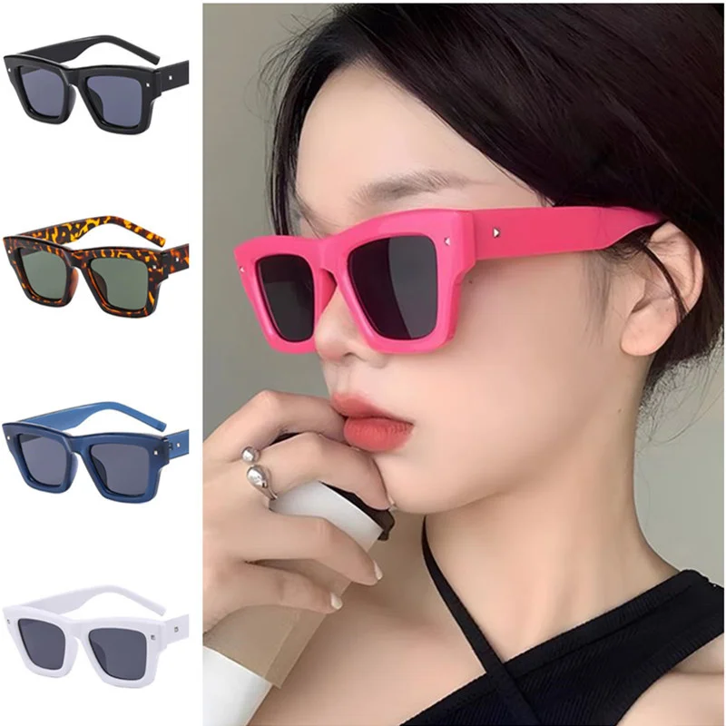 

Fashion Sunglasses Unisex Sun Glasses Oversize Frame Goggles Anti-UV Spectacles Couples Eyeglasses Ornamental Simplity Adumbral