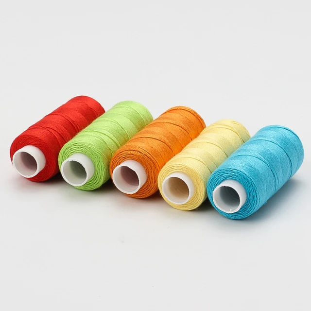100m Small Spool Polyester Sewing Thread Thick Clothes Jeans