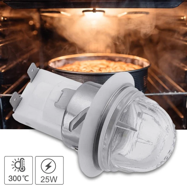 Bombilla De Luz Para Horno 250Lm E14 Pequeña Luz Con Tapón De Rosca Edison  Con 2700K Luz Blanca Cálida Resistente Al Calor 300 ° Lámpara De Sal Para  Horno Estufa Microondas Muyoka