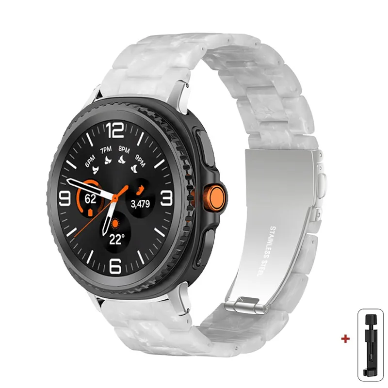 Transparent Resin Band Strap for Women – Stylish Bracelet for Watches