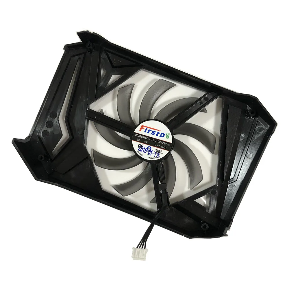 1 set of 3 pcs Fans POWER LOGIC PLD09210S12HH Graphics Card Fan for ASUS STRIX R9 390X 390 RX480 RX580 GTX 980Ti 1060 1070 1080 