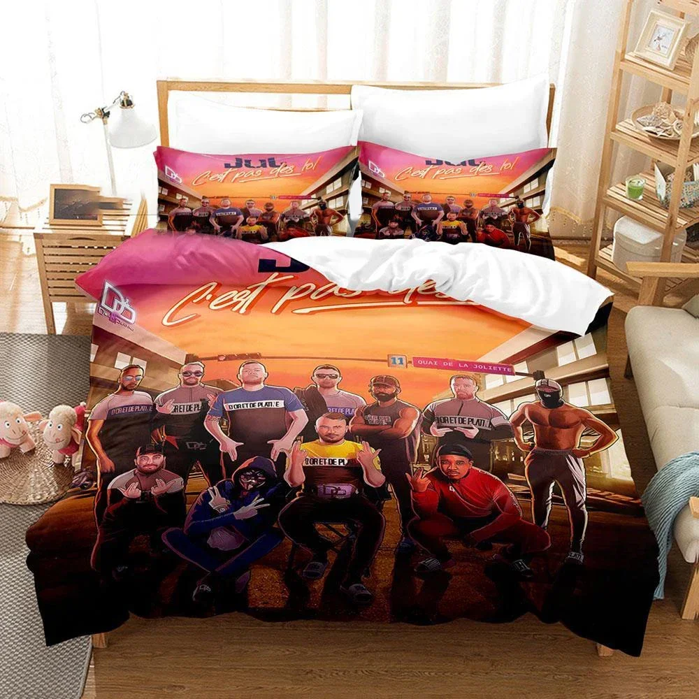 3D Printed JuL Bedding Set Cest Pas Des Lol Duvet Cover Bedroom Comforter Covers Single Twin King ​Size Quilt Cover Home Textile 5