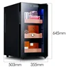 BX-48 Constant temperature 48L Thermostat Humidity cigar storage cabinet Cedar wood shelf electronic refrigeration 5