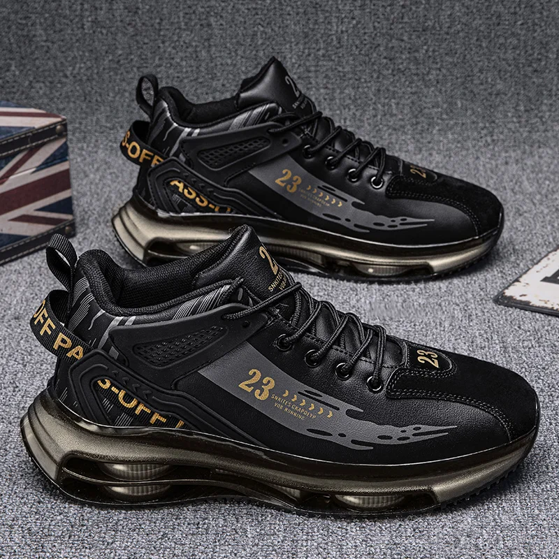 Men Sneakers Running Boots Fashion Outdoor Jogging Sports Shoes