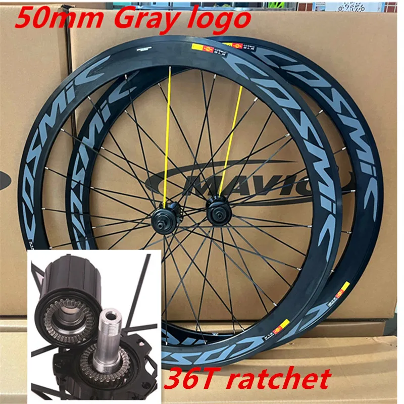 Paire De Roues Carbone 700C KORE 38mm - Frein à Disque, Moyeu à Cliquet 60T, Poids 1199g, Jante Clincher