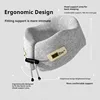 Portable Memory Foam Travel Pillow U-Shaped Ergonomic Neck Support For Airplane Car Office Nap Sleeping Headrest Soft Cushion 5