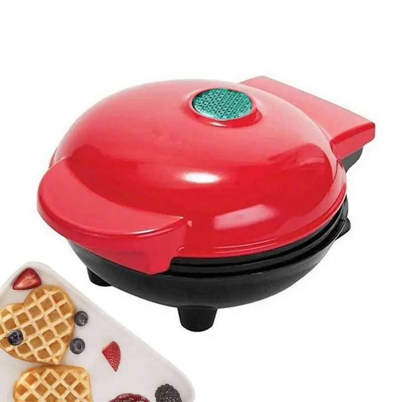 5 In 1 Mini Electric Waffles Maker Sandwich Grill Press Waffle Fry