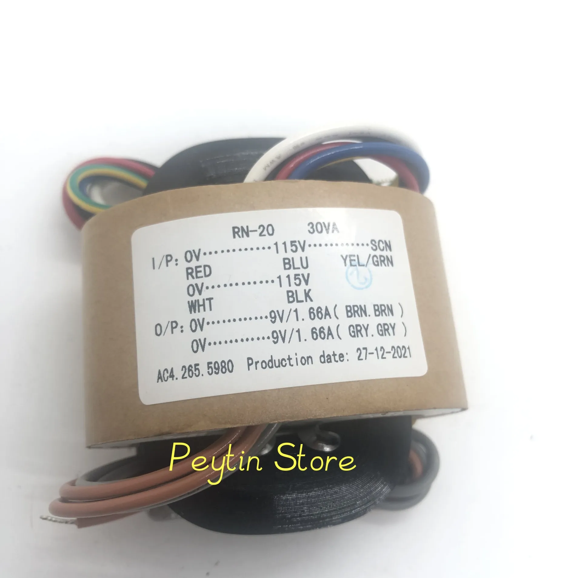 30va 0 115 230v scn ou 220v scn 9v 12v 15v 18v 24v r core 1pc 02