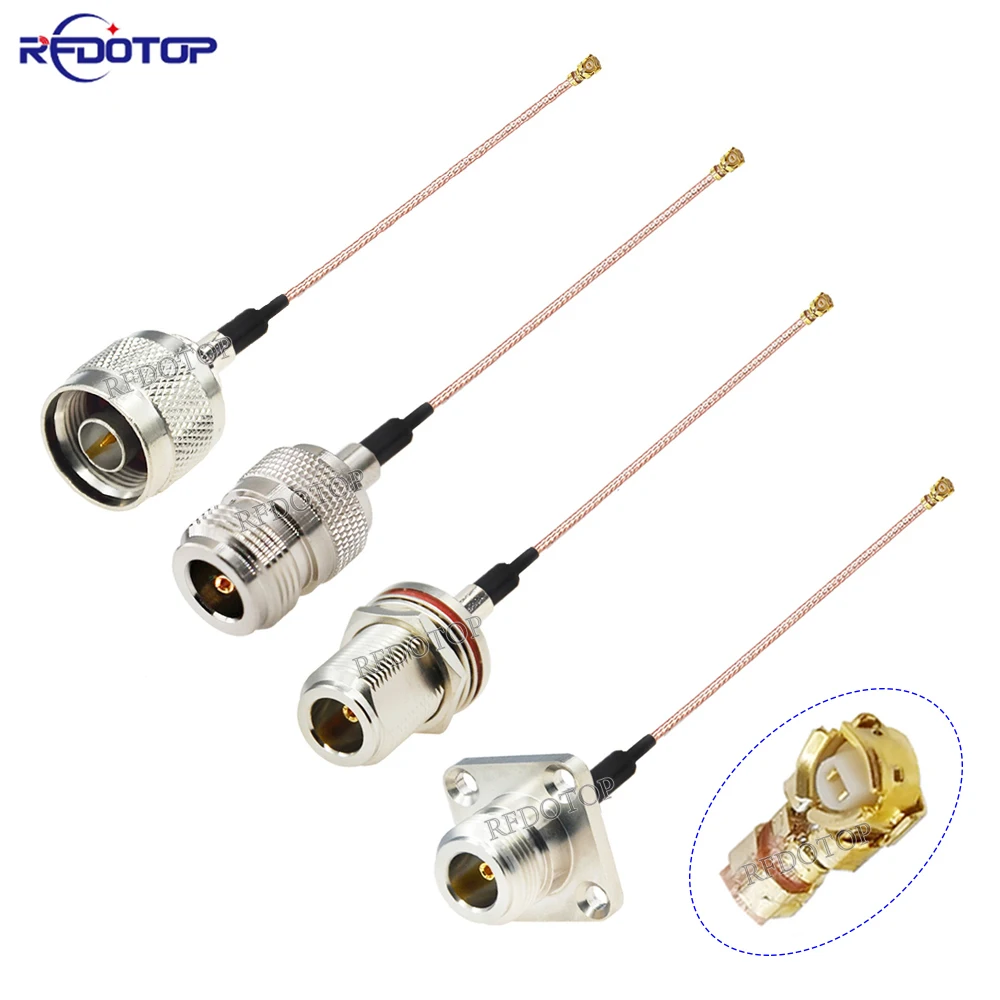 

1PCS L16 N Male/Female to u.FL IPX IPEX1 Female Connector RG178 RF Coaxial Cable for Mini PCI WIFI WLAN Antenna Extension Jumper