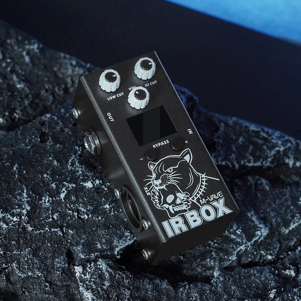 M-VAVE IR Box Electric Guitar Effect Pedal IR Cab Impulse Response Cabinets Simulator Amplifier Effects Guitar Accessories