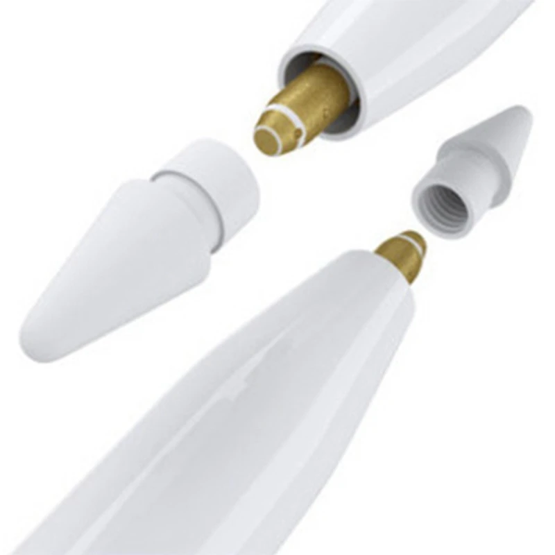 8Pcs Is Suitable For Apple Pencil Generation/Second Generation Ipad Stylus Replacement Pen Tip Stylus Press Screen Pen