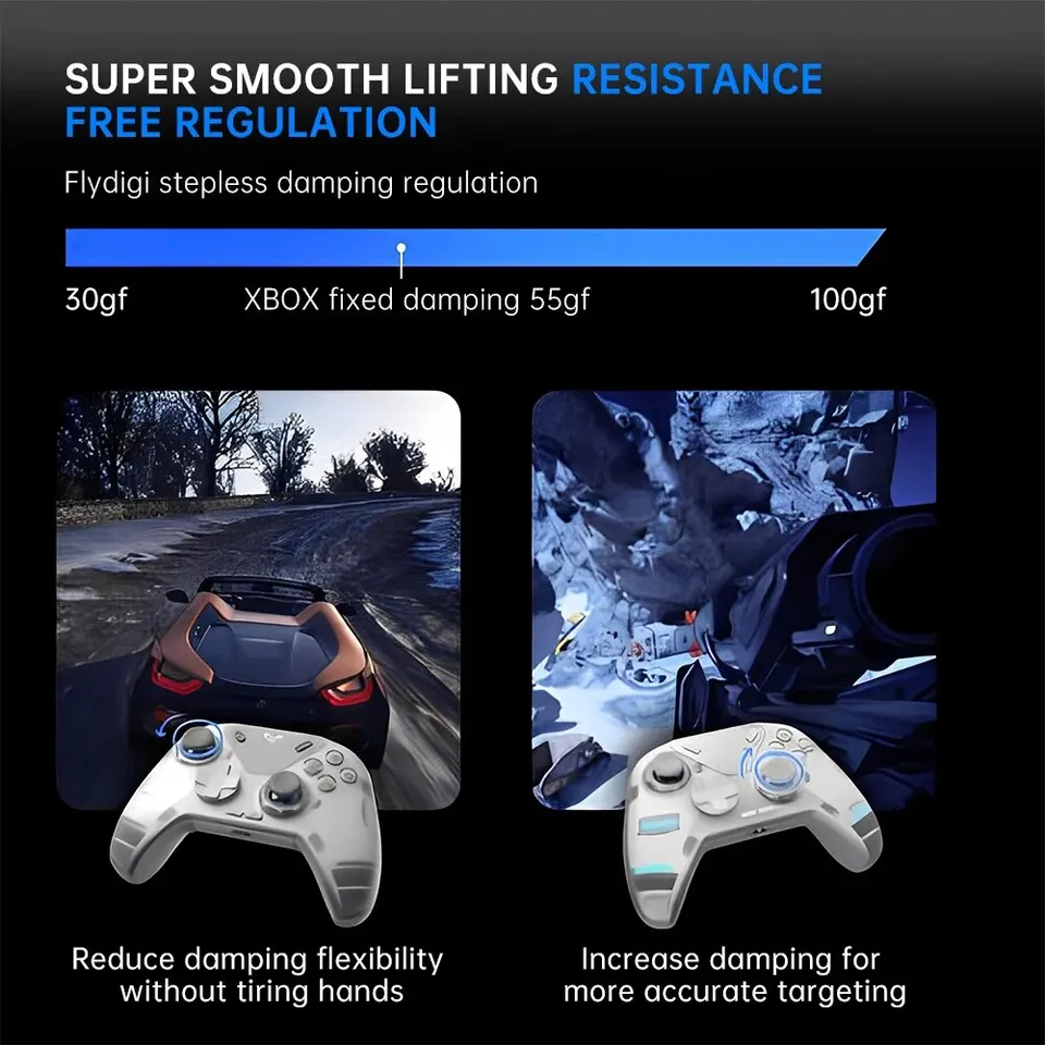 Flydigi-apex 4ワイヤレスゲームコントローラー,精密制御,没入型