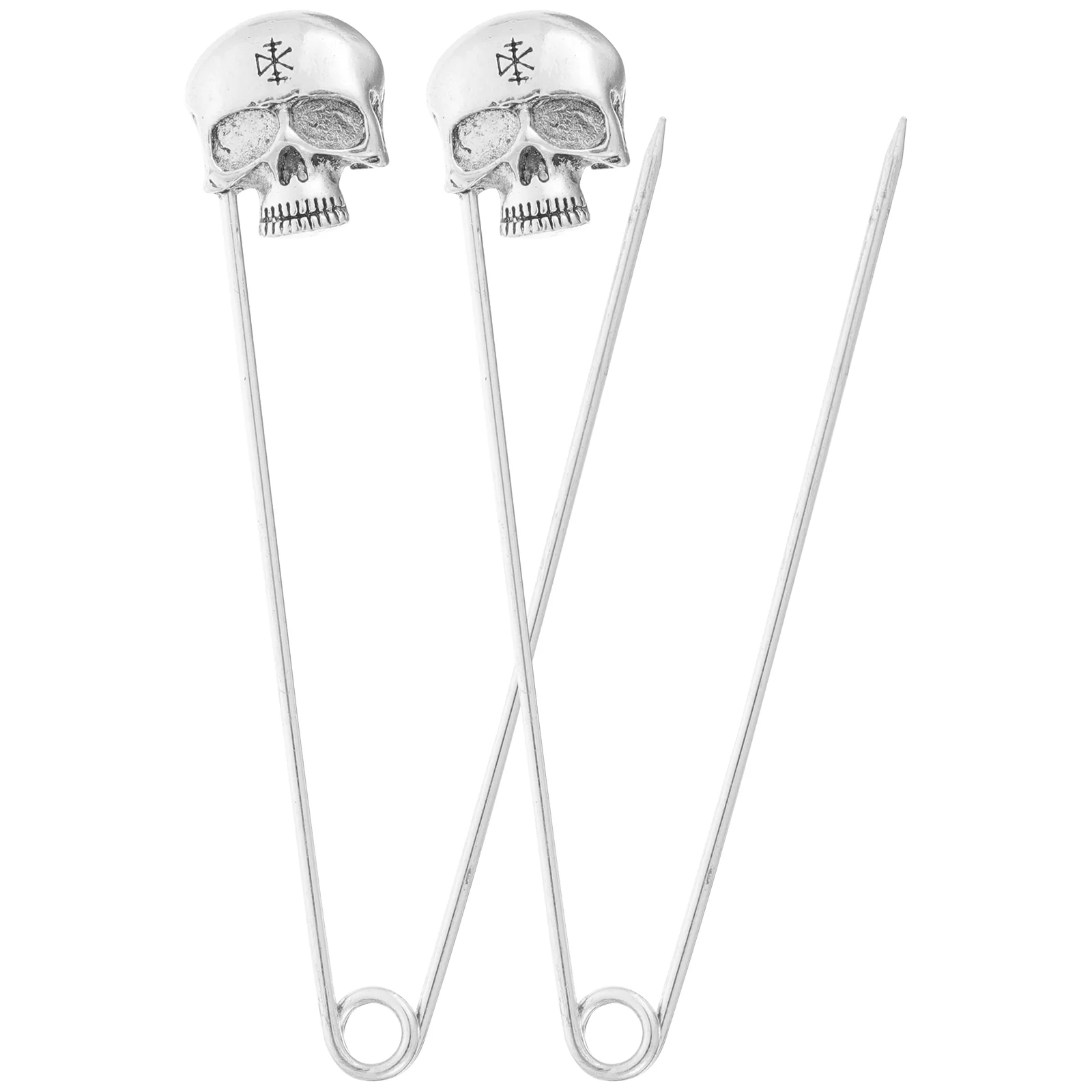 퀼트용 해골 브로치 핀, 유럽 및 미국 봉제 공예 용품 안전