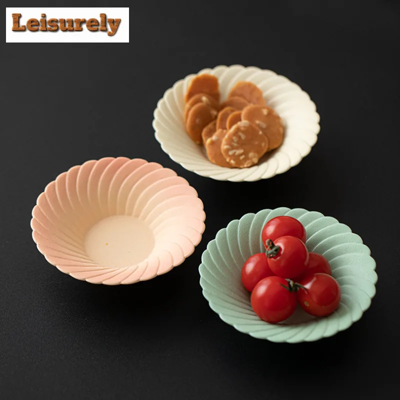 Fireworks Fruit Dishes Handmade Pastry Plate Candy Bar Food Dinner Plates Plates For Food Teaset Accessories Decoration Supplies