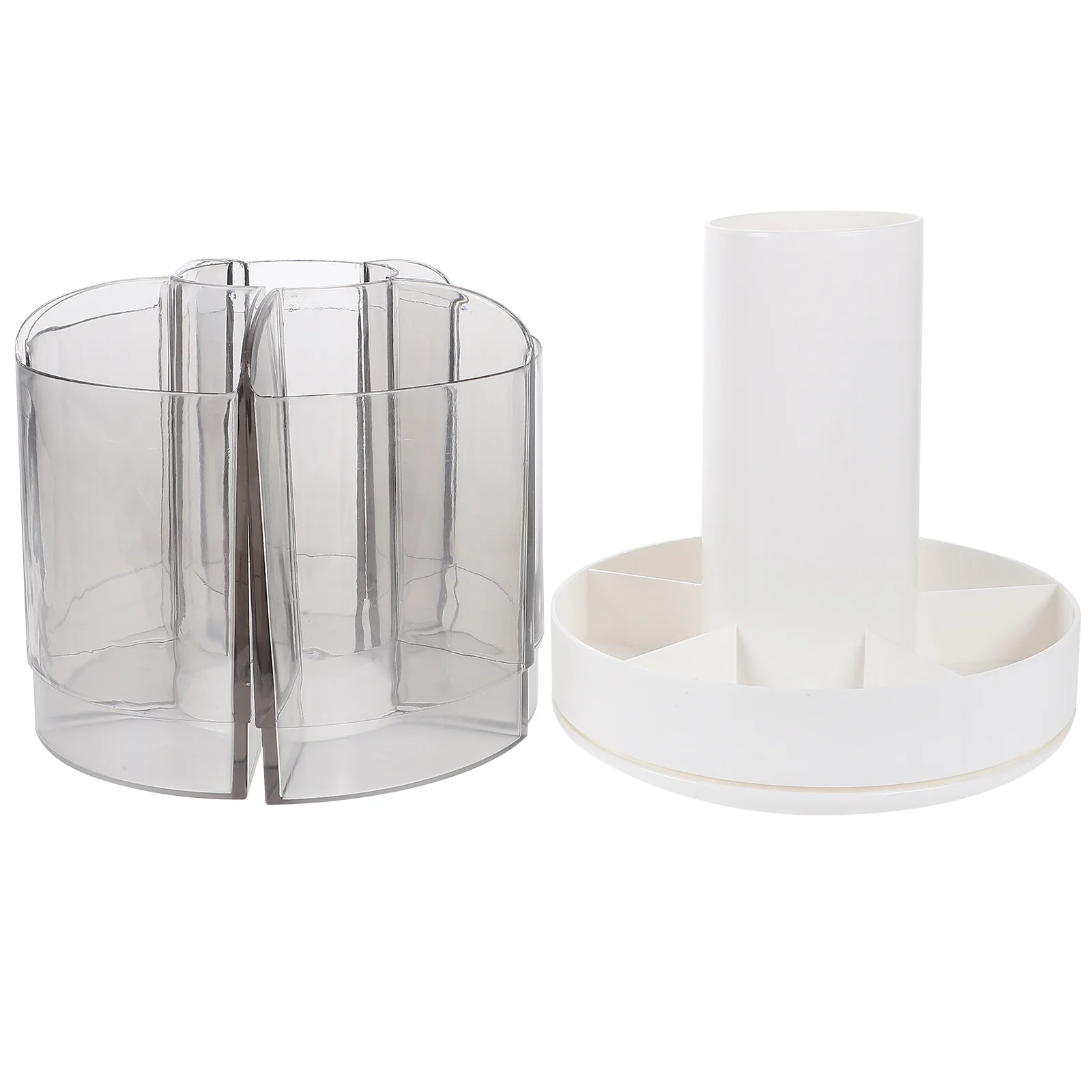 

Rotating Pen Holder Student Makeup Brush Plastic Organizer Desk