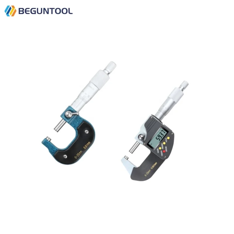 

Цифровой наружный микрометр GUILIANG SHAN, Электронный микрометр 0-25/25-50/50-75/100 мм, измеритель 0,001 мм, дисковый микрометр