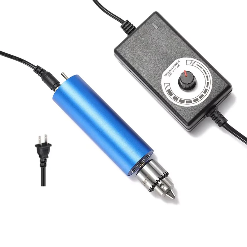 Cordless Rotary Tool Portable Mini Rotary Tool with Power Switch, Variable Speed, 13000rpm, for Polishing, Drilling, Engraving