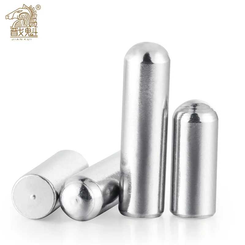 Cylindrical Locating Dowel Pin 10-50pcs 304 Stainless Steel m0.6-M6