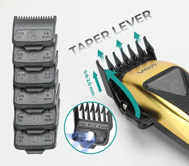 VGR V-015 Hair Trimmer Top View