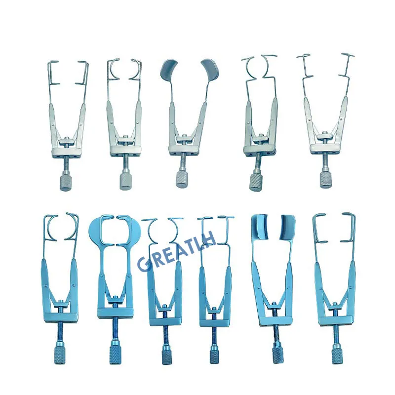 

Ophthalmic Lieberman Solid Eye Opener Speculums Ophthalmic Surgical Tool Titanium Alloy Stainless