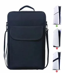 Compact PS5 Slim Travel Backpack: Portable Storage & Protective Carry Case (Without Logo)
