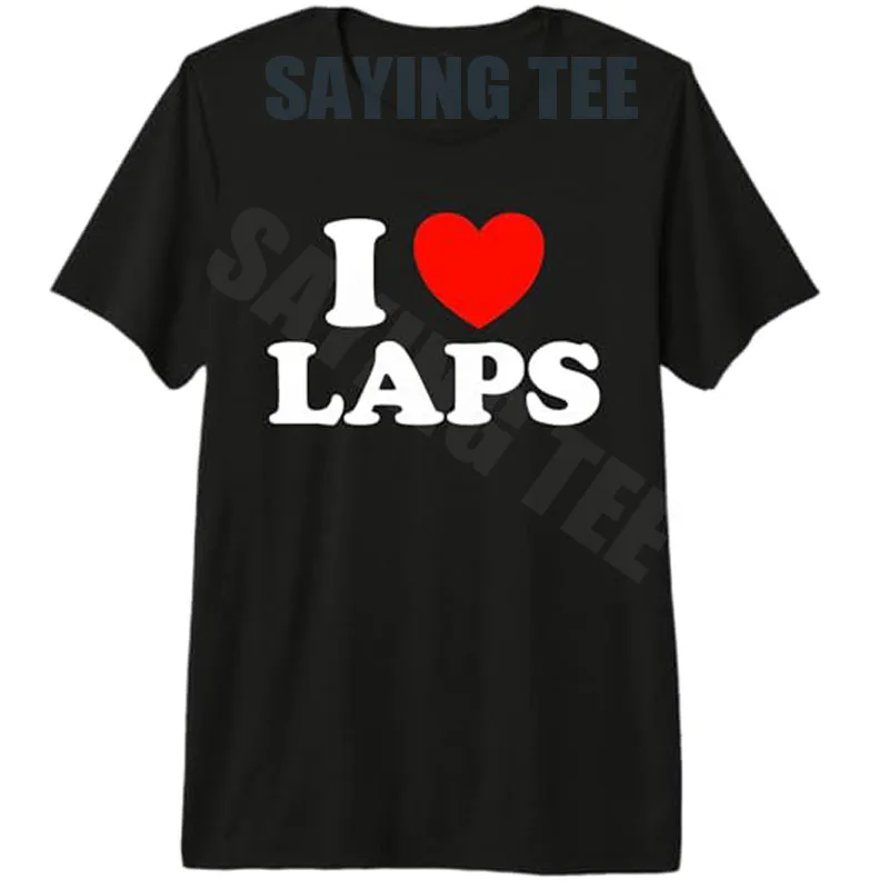 Y2K „Love Lap“ Lustiges „Sit on Cuddle Hug Cozy Fan Run Pet Warm Swim“ Premium Tri-Blend T-Shirt mit Buchstaben-Print und Spruch – Persönlichkeit