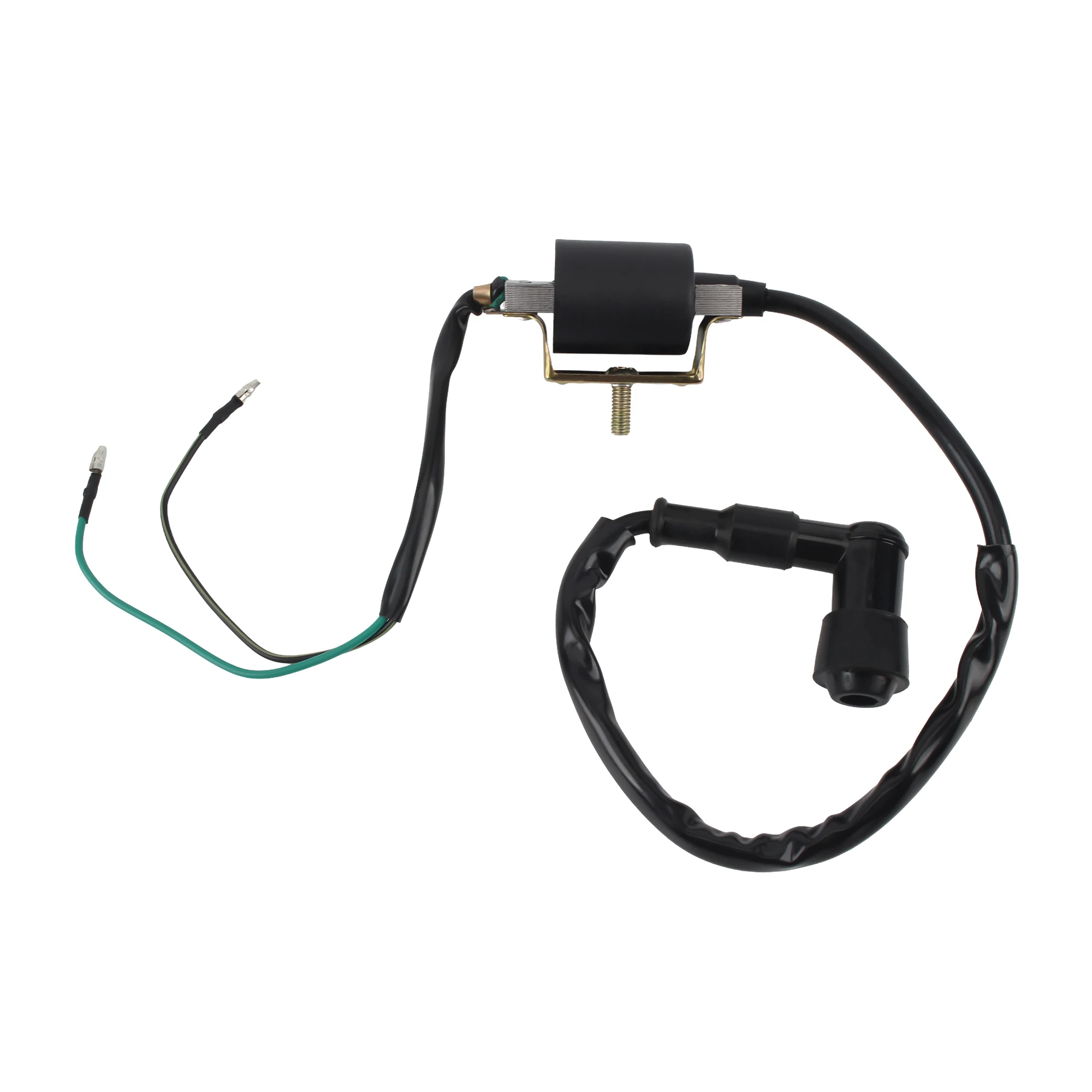 6V 점화 코일 2선식 오토바이 ATV 쿼드 피트 바이크 버기 고카트 교체 부품 (50cc-125cc 엔진 개조 성능 향상용)